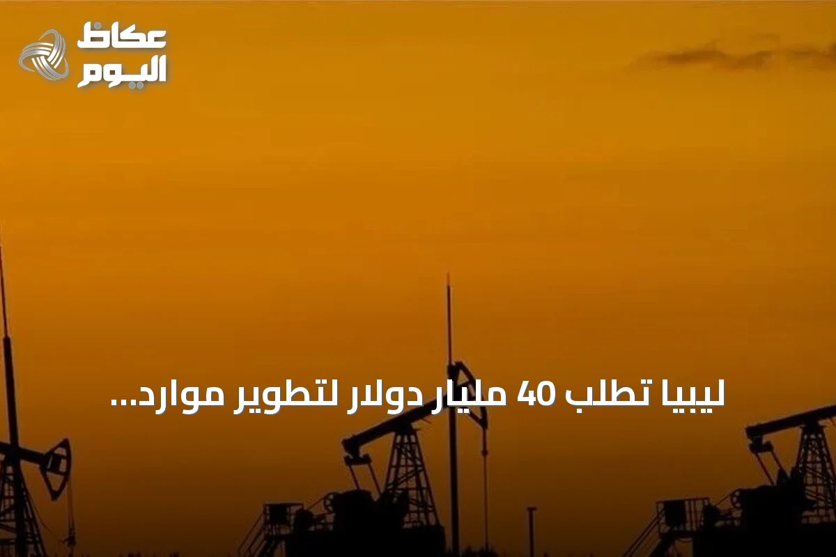 ليبيا تطلب 40 مليار دولار لتطوير موارد النفط والغاز