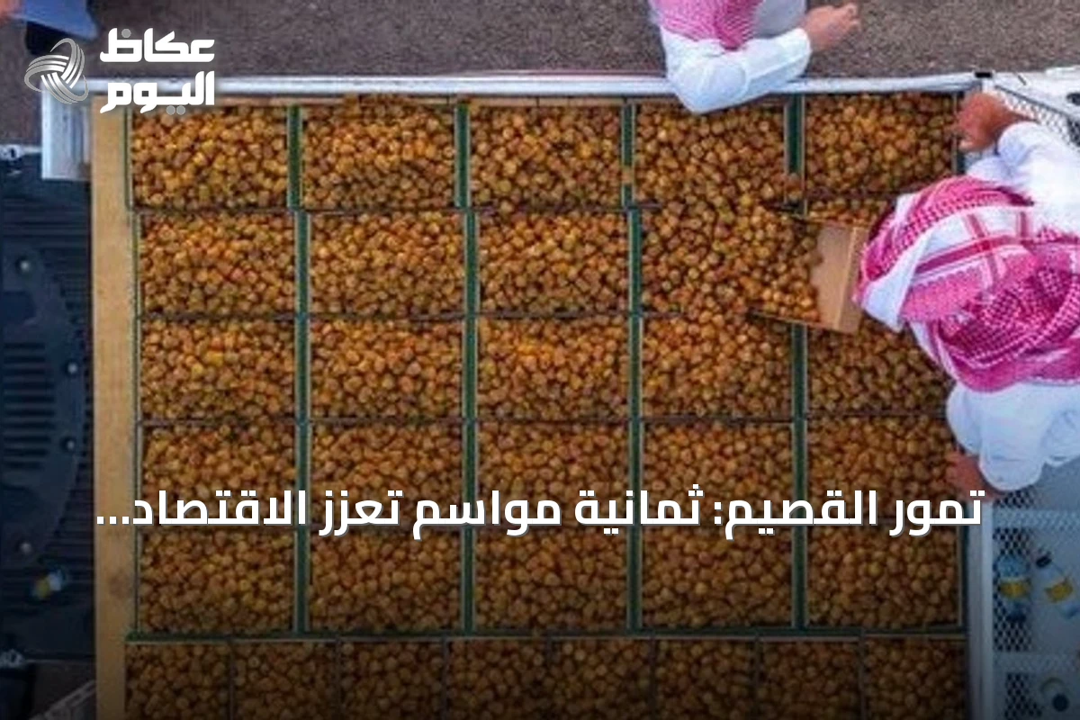 تمور القصيم: ثمانية مواسم تعزز الاقتصاد والسياحة