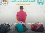 حرس الحدود يضبط مقيمًا مصريًا في البدع لمخالفته لوائح السلامة البحرية