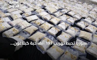 سوريا تحبط تهريب 197 ألف حبة كبتاغون وتكشف طريقة تمويه جديدة