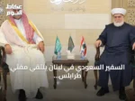 السفير السعودي في لبنان يلتقي مفتي طرابلس والشمال ويبحث الأوضاع الراهنة