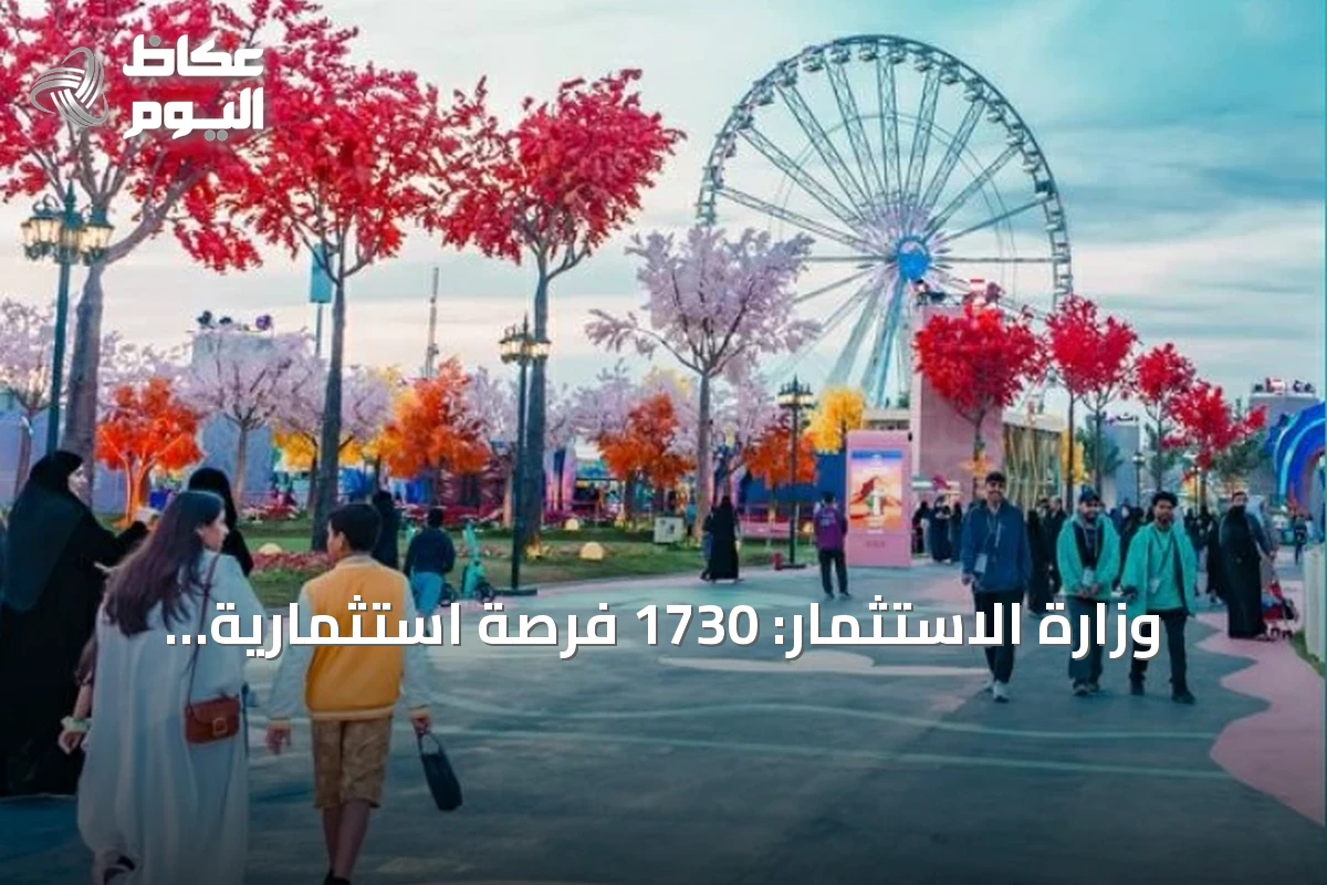 وزارة الاستثمار: 1730 فرصة استثمارية جديدة في النصف الأول من 2026 موزعة على 15 قطاعاً