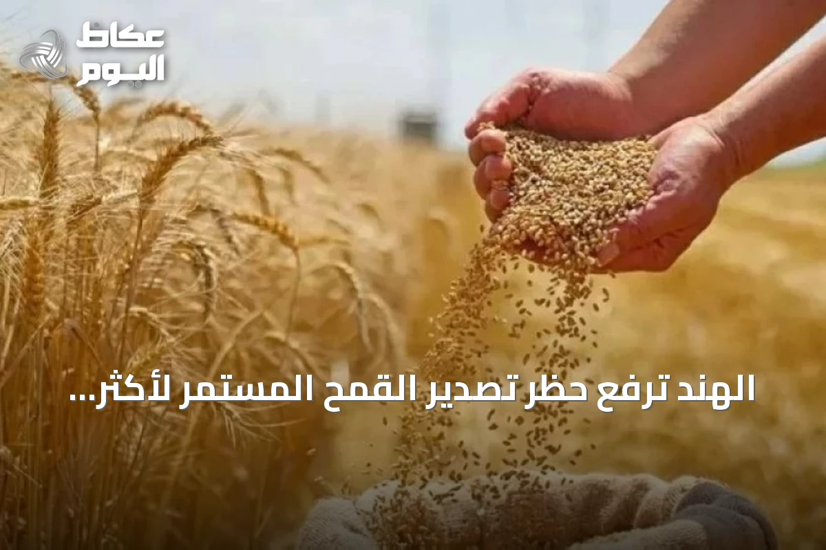 الهند ترفع حظر تصدير القمح المستمر لأكثر من أربع سنوات