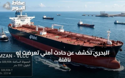 البحري تكشف عن حادث أمني تعرضت له ناقلة أمزان في البحر الأحمر