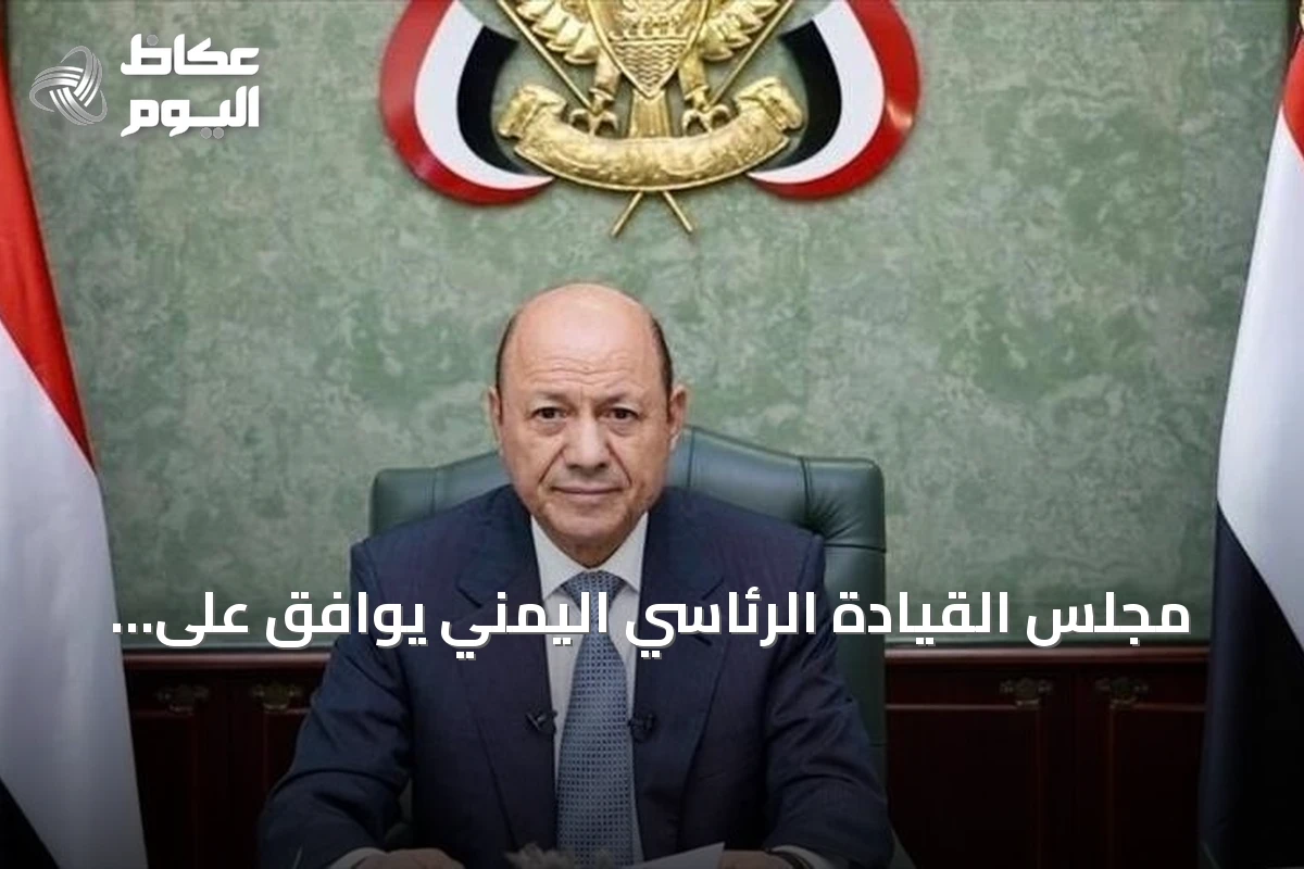 مجلس القيادة الرئاسي اليمني يوافق على تشديد تدابير الردع ضد الحوثيين