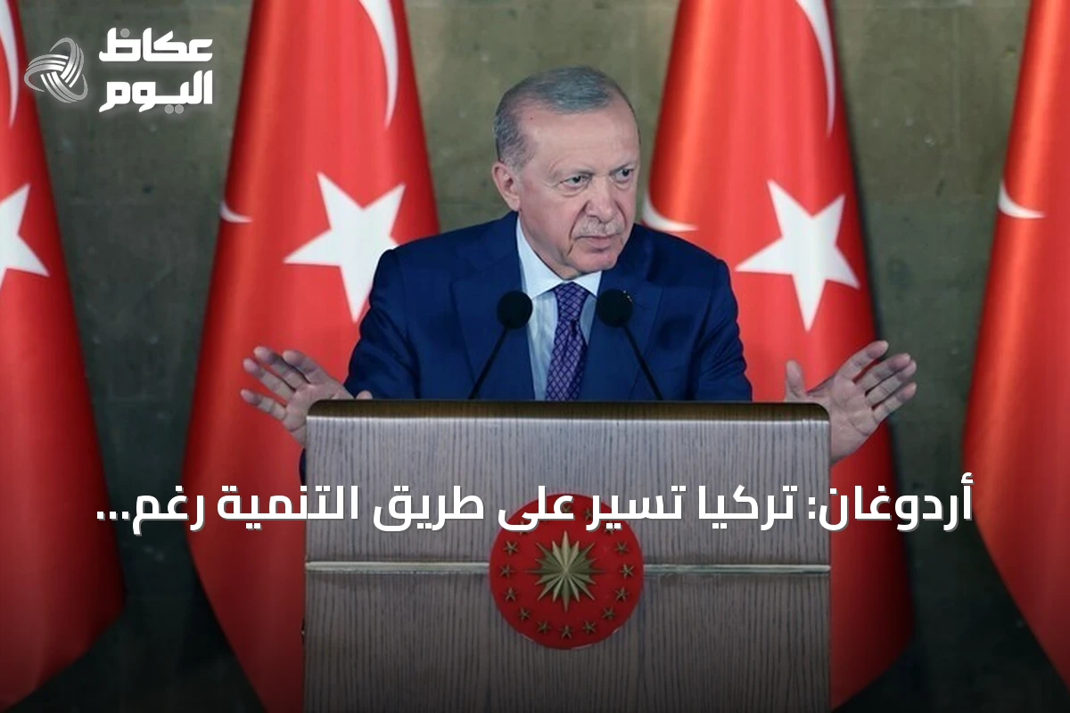 أردوغان: تركيا تسير على طريق التنمية رغم التحديات الإقليمية