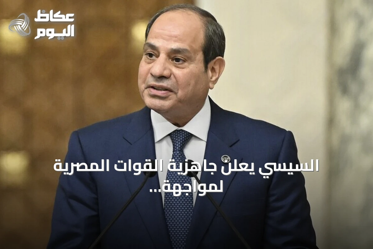 السيسي يعلن جاهزية القوات المصرية لمواجهة التهديدات الخارجية بعد هجوم دمياط