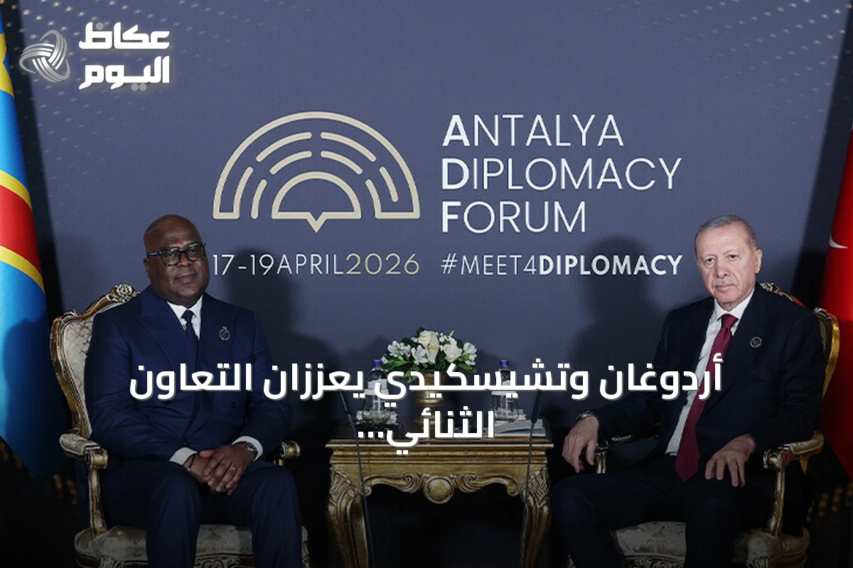 أردوغان وتشيسكيدي يعززان التعاون الثنائي ويناقشان الوضع الأمني في شرق الكونغو