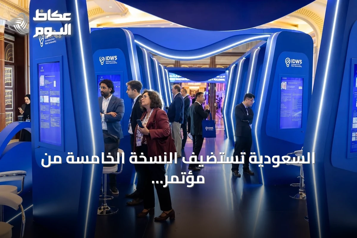 السعودية تستضيف النسخة الخامسة من مؤتمر الابتكار في استدامة المياه IDWS 2026