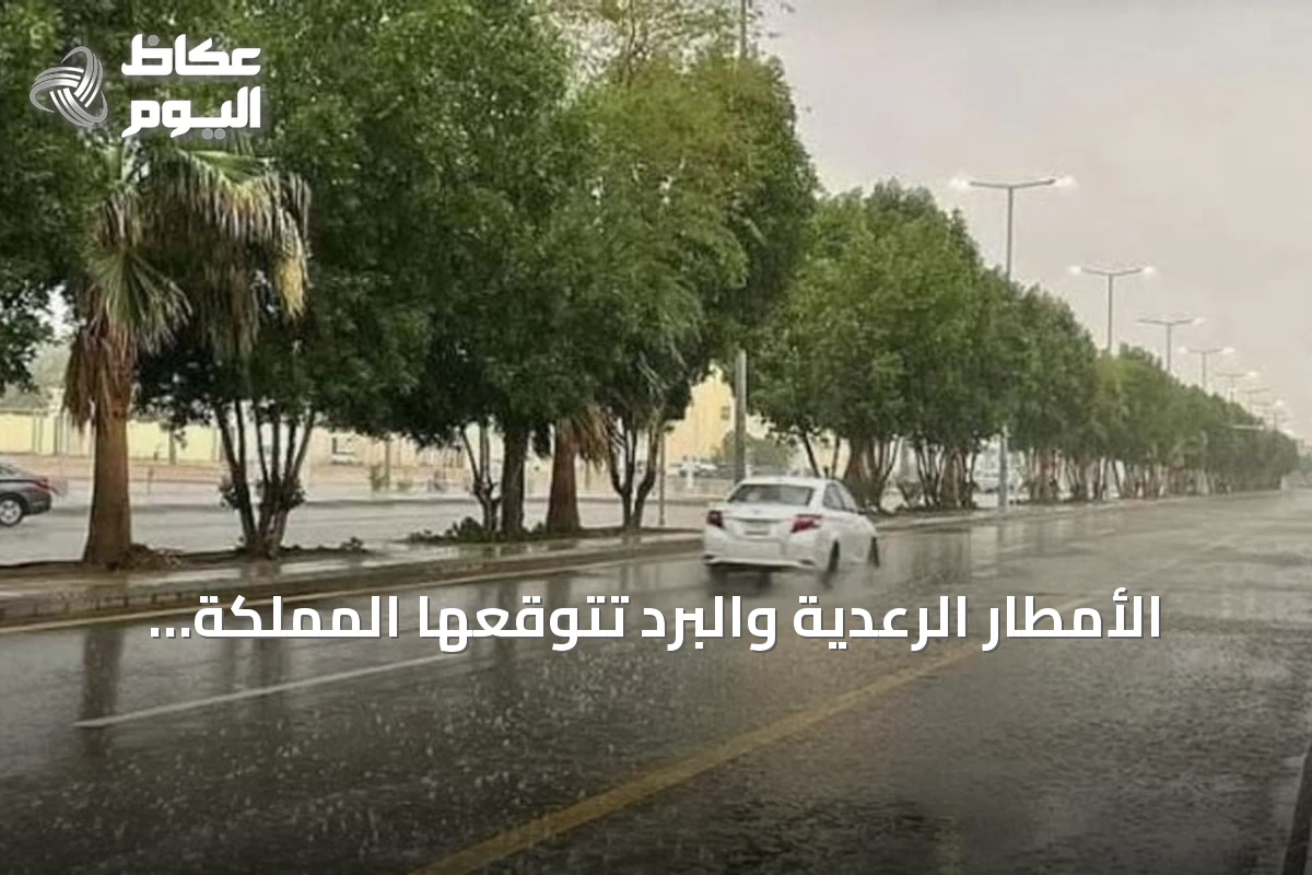 الأمطار الرعدية والبرد تتوقعها المملكة الثلاثاء مع رياح نشطة على مناطق متعددة