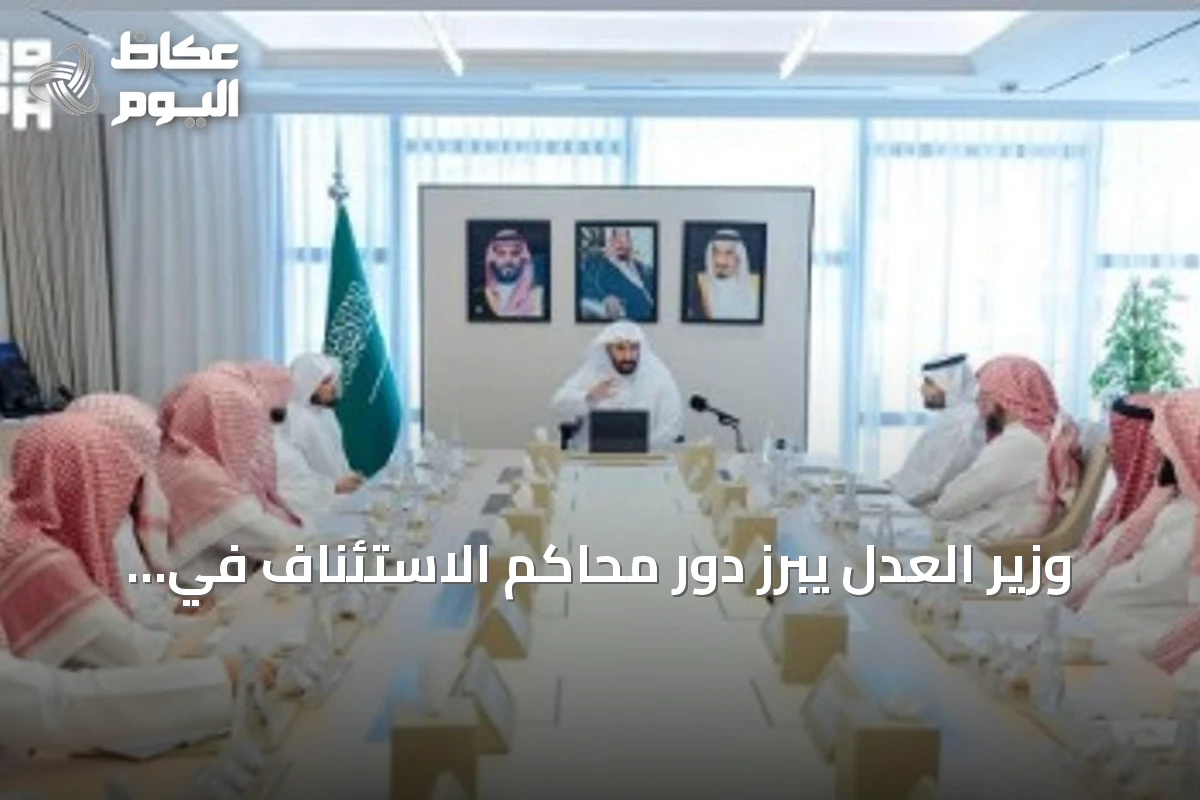 وزير العدل يبرز دور محاكم الاستئناف في رفع جودة المخرج القضائي