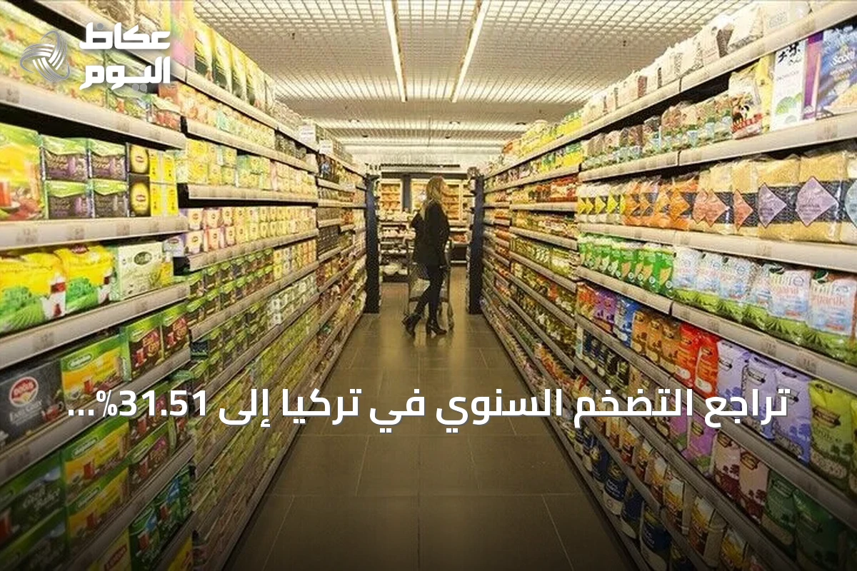 تراجع التضخم السنوي في تركيا إلى 31.51% خلال أغسطس
