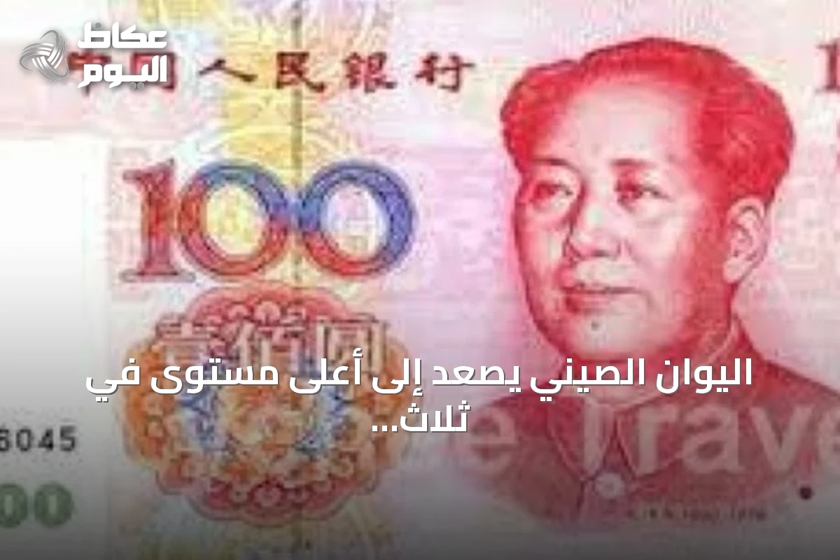 اليوان الصيني يصعد إلى أعلى مستوى في ثلاث سنوات ونصف
