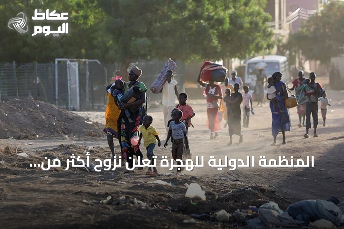 المنظمة الدولية للهجرة تُعلن نزوح أكثر من 9 آلاف شخص من ولايتي جنوب كردفان والنيل الأزرق