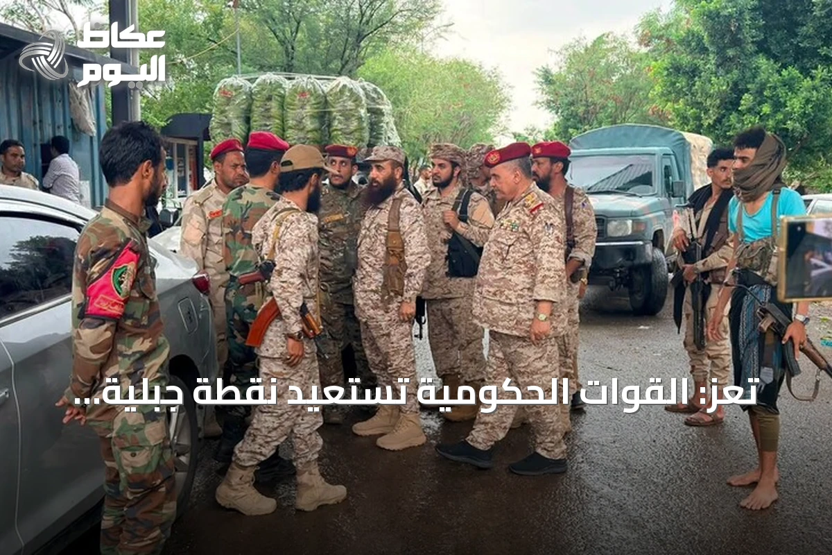 تعز: القوات الحكومية تستعيد نقطة جبلية استراتيجية وتواصل التصدي للحوثيين