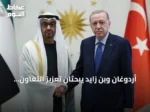 أردوغان وبن زايد يبحثان تعزيز التعاون الثنائي والقضايا الإقليمية