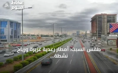 طقس السبت: أمطار رعدية غزيرة ورياح نشطة تثير الأتربة والغبار في عدة مناطق سعودية