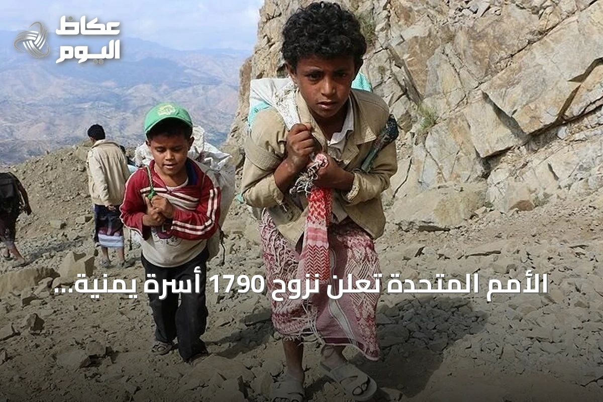 الأمم المتحدة تُعلن نزوح 1790 أسرة يمنية في تعز جراء تصعيد عسكري