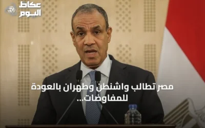 مصر تطالب واشنطن وطهران بالعودة للمفاوضات وتعتبر أمن الخليج جزءًا من أمنها القومي