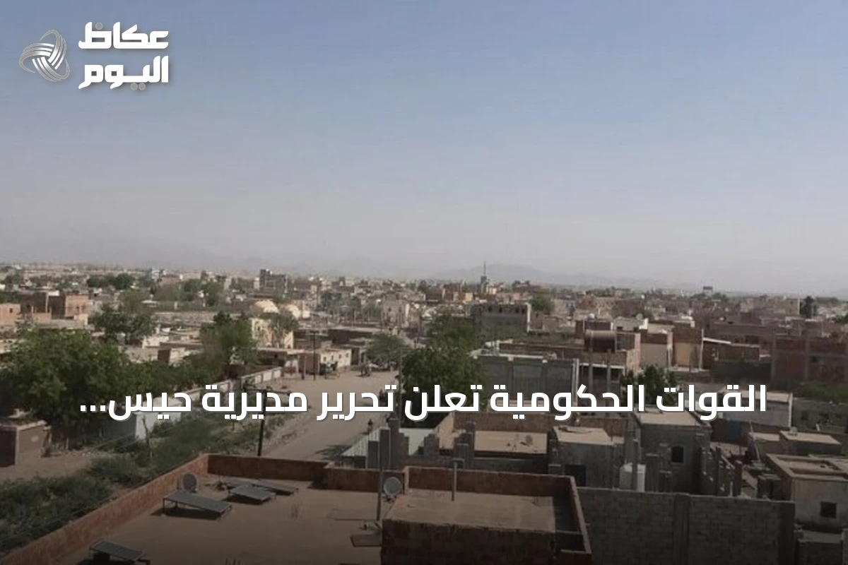 القوات الحكومية تعلن تحرير مديرية حيس جنوب الحديدة من سيطرة الحوثيين