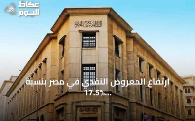 ارتفاع المعروض النقدي في مصر بنسبة 17.5% خلال يوليو 2026