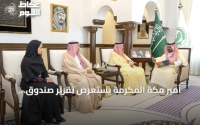 أمير مكة المكرمة يستعرض تقرير صندوق التنمية البشرية ويبرز إنجازات التوظيف