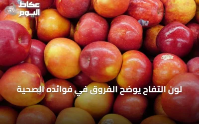 لون التفاح يوضح الفروق في فوائده الصحية