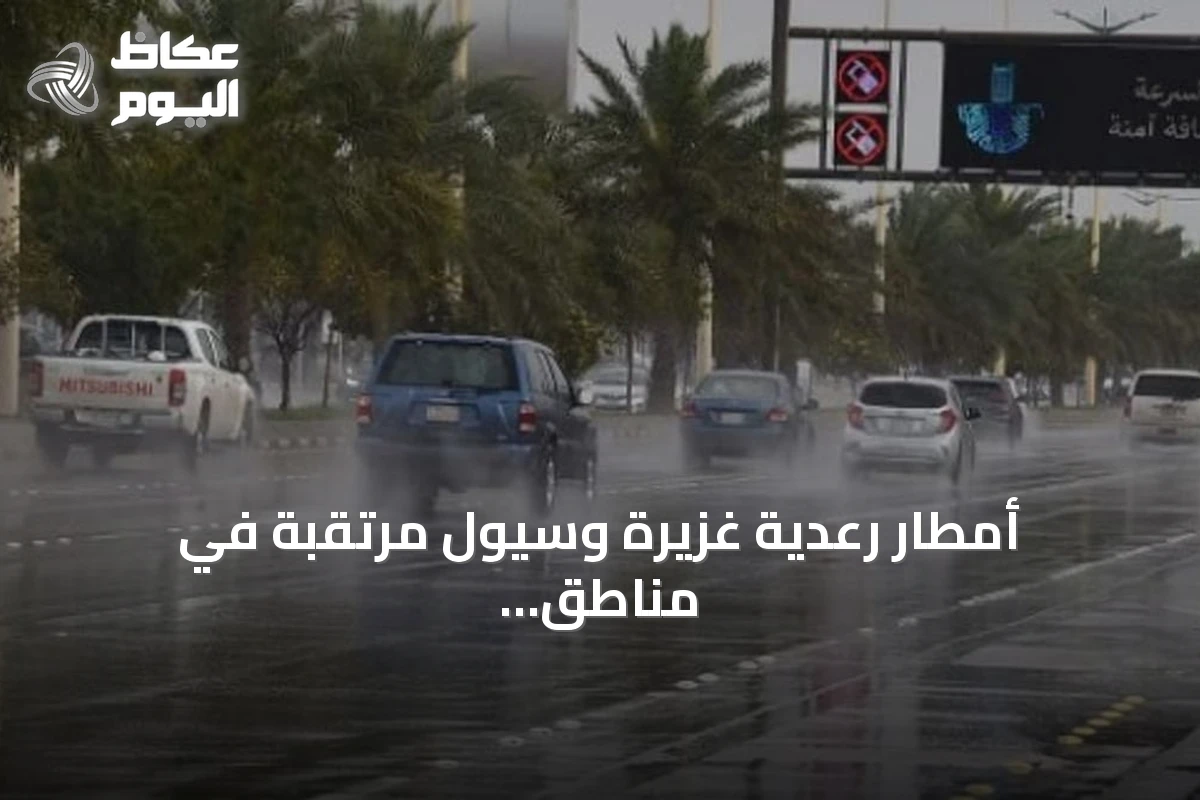 أمطار رعدية غزيرة وسيول مرتقبة في مناطق متفرقة بالسعودية الإثنين