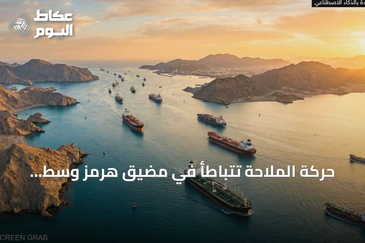 حركة الملاحة تتباطأ في مضيق هرمز وسط تصعيد إيراني أميركي