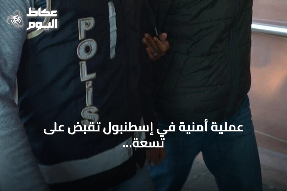 عملية أمنية في إسطنبول تقبض على تسعة مشتبه بصلتهم بداعش