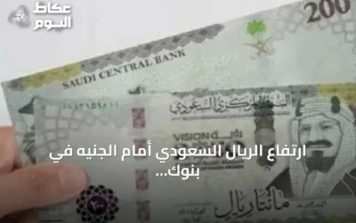 ارتفاع الريال السعودي أمام الجنيه في بنوك مصر