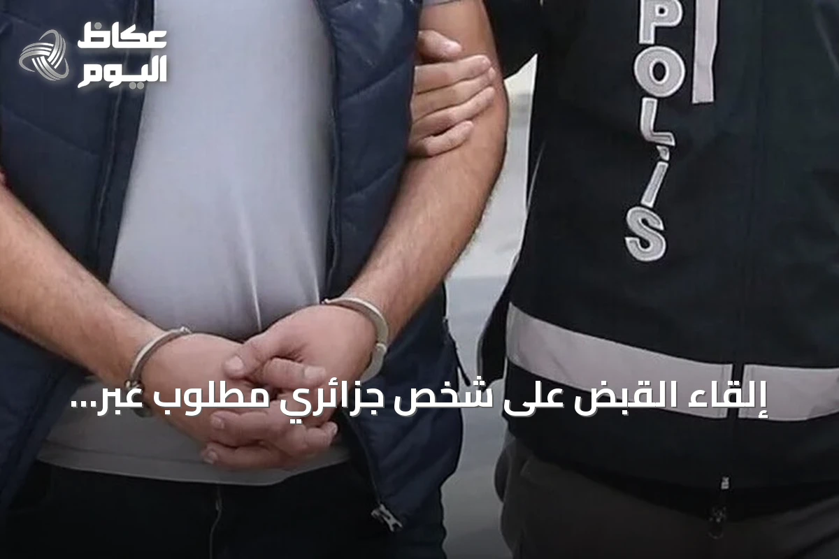 إلقاء القبض على شخص جزائري مطلوب عبر النشرة الحمراء في اسطنبول