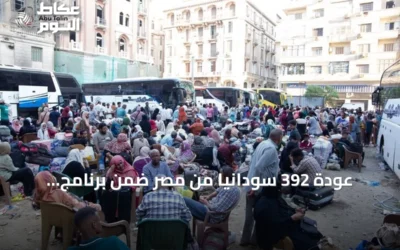 عودة 392 سودانياً من مصر ضمن برنامج العودة الطوعية