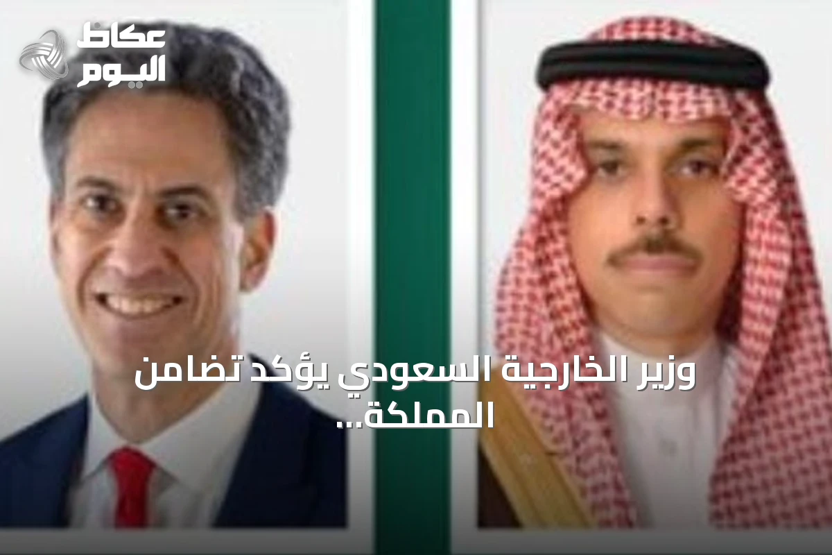 وزير الخارجية السعودي يؤكد تضامن المملكة مع بريطانيا وتأمين الملاحة البحرية
