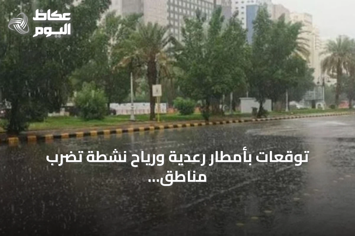 توقعات بأمطار رعدية ورياح نشطة تضرب مناطق متعددة في السعودية