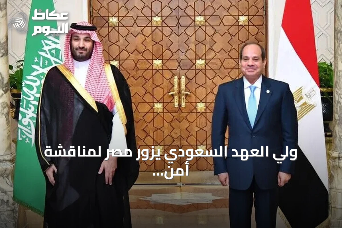 ولي العهد السعودي يزور مصر لمناقشة أمن الملاحة والملفات الإقليمية
