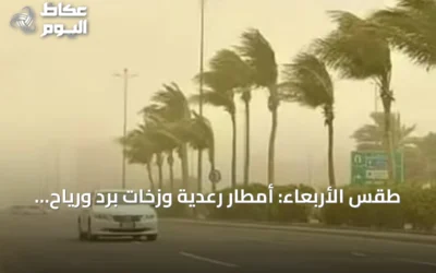 طقس الأربعاء: أمطار رعدية وزخات برد ورياح نشطة على عدة مناطق سعودية