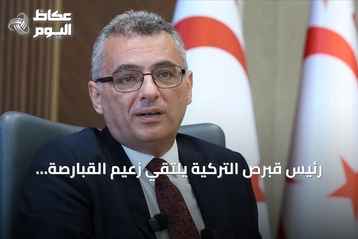 رئيس قبرص التركية يلتقي زعيم القبارصة الروم في المنطقة العازلة بحثاً عن حل للنزاع المستمر