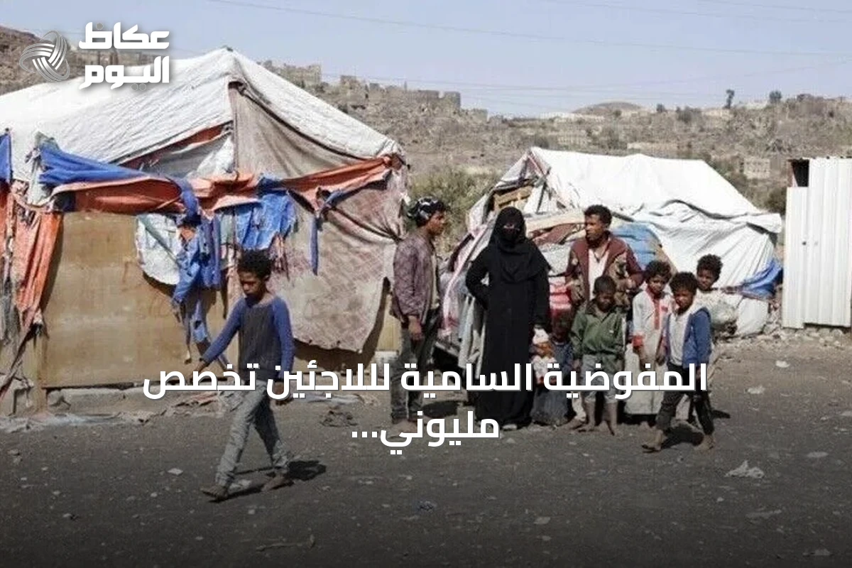 المفوضية السامية لللاجئين تخصص مليوني دولار دعماً عاجلاً لليمن