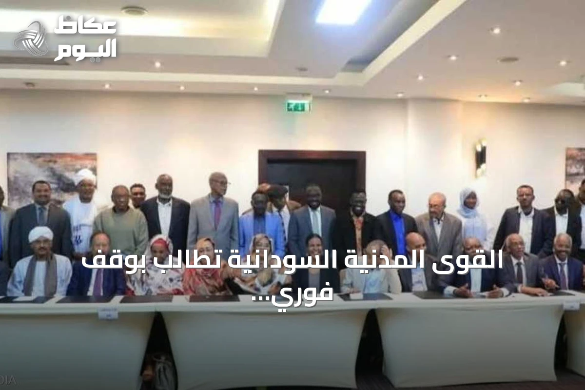 القوى المدنية السودانية تطالب بوقف فوري لإطلاق النار وتوسيع حظر السلاح