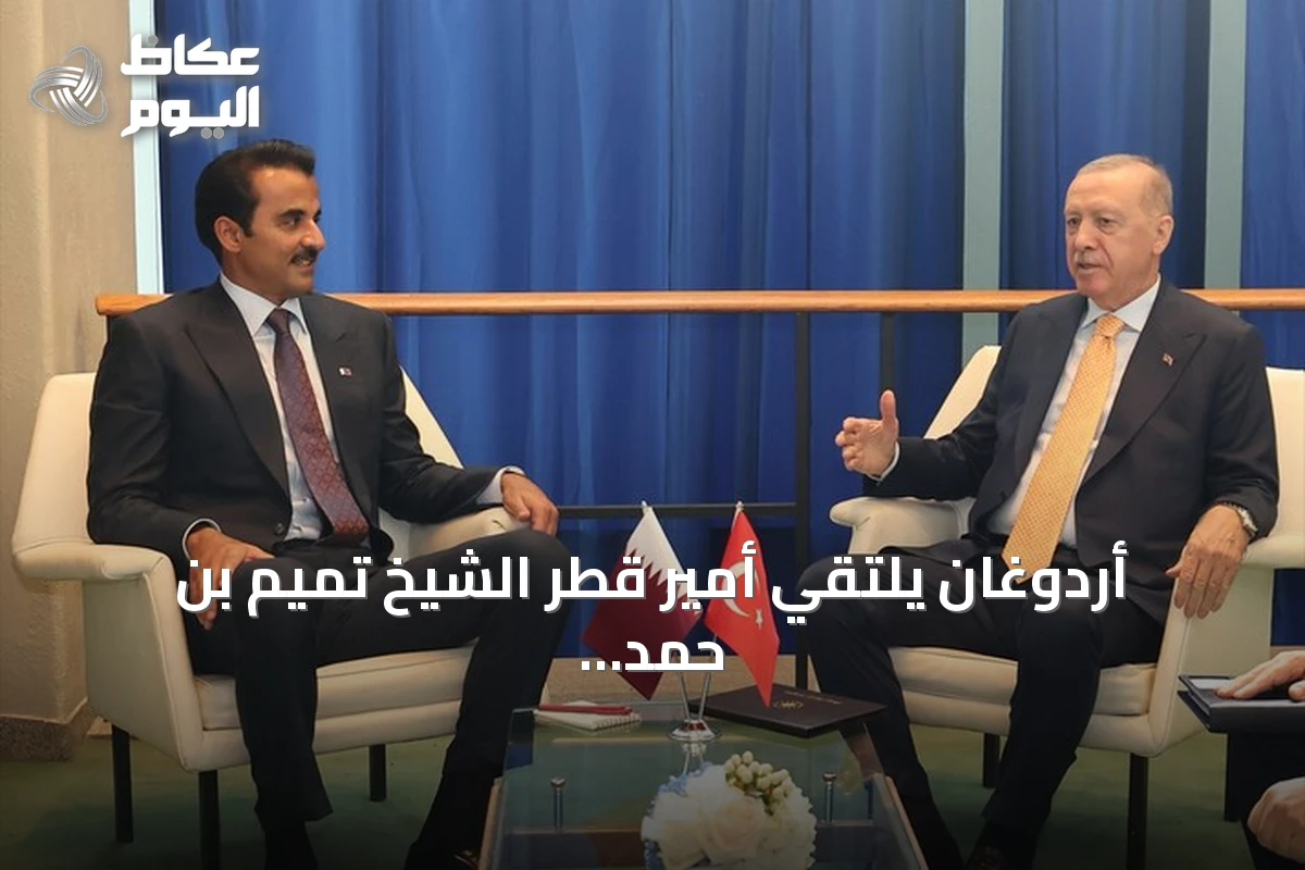 أردوغان يلتقي أمير قطر الشيخ تميم بن حمد في نيويورك على هامش الدورة 81 للجمعية العامة للأمم المتحدة