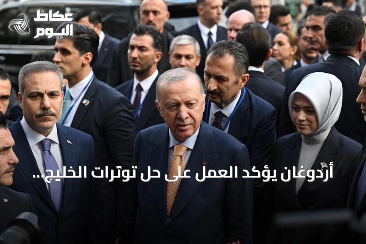 أردوغان يؤكد العمل على حل توترات الخليج في أقرب وقت