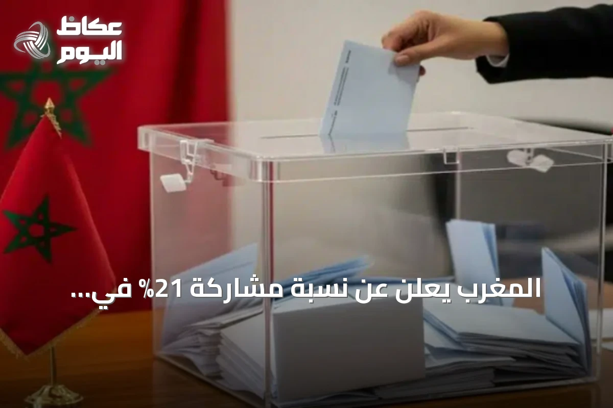 المغرب يعلن عن نسبة مشاركة 21% في الانتخابات البرلمانية بعد سبع ساعات من بدء الاقتراع