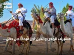 مسيرات الهجن والخيل تبرز فرحة أهل حقل باليوم الوطني