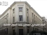 البنك المركزي المصري يثبت أسعار الفائدة للمرة الخامسة على التوالي