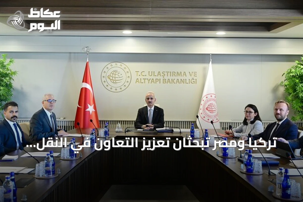 تركيا ومصر تبحثان تعزيز التعاون في النقل واللوجستيات