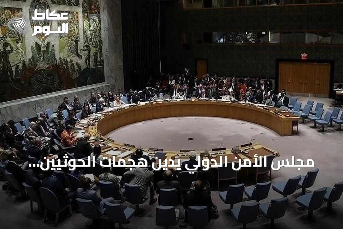مجلس الأمن الدولي يدين هجمات الحوثيين ويحذر من تهديد الملاحة في باب المندب
