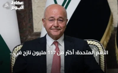 الأمم المتحدة: أكثر من 117 مليون نازح في العالم بسبب النزاعات والعنف