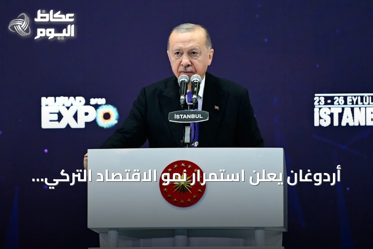 أردوغان يعلن استمرار نمو الاقتصاد التركي دون انقطاع للأرباع الـ24 الماضية