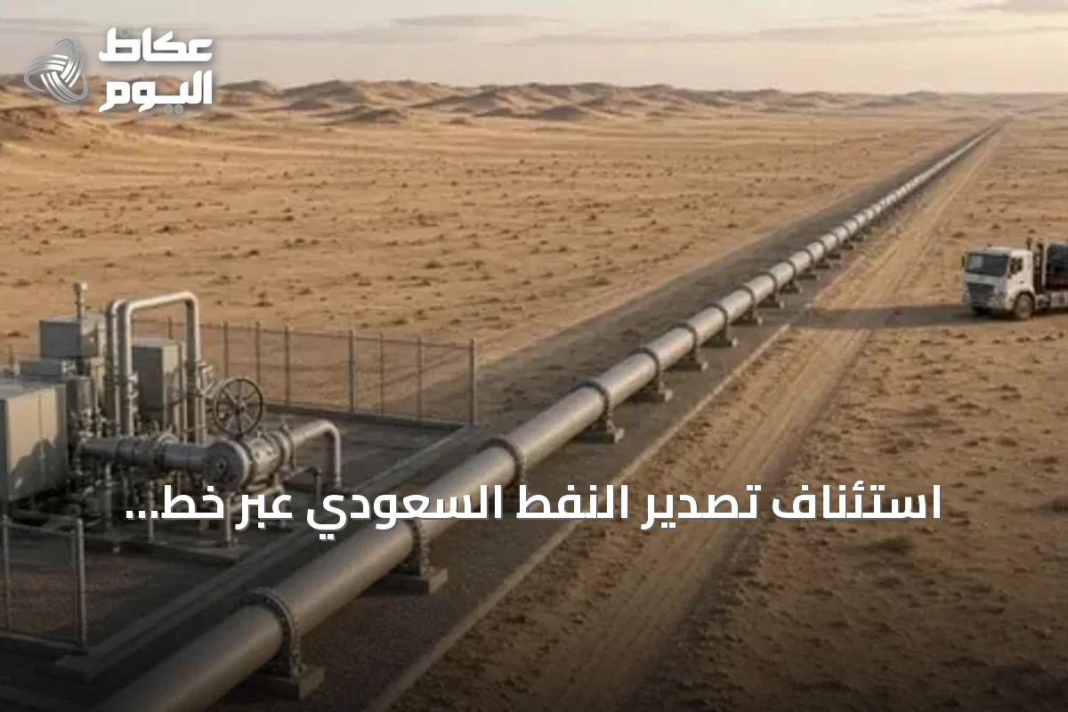 استئناف تصدير النفط السعودي عبر خط شرق-غرب بعد إصلاحه